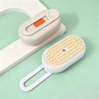 cepillo de gato y perro a vapor